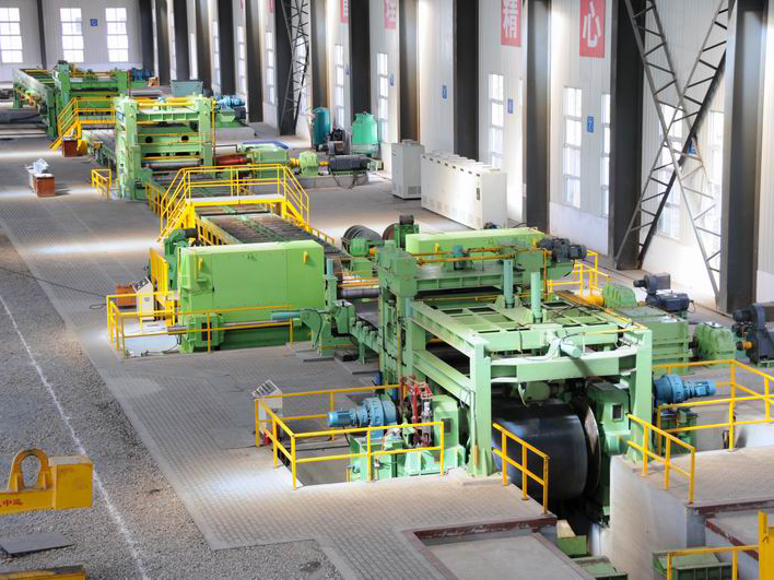 HXZZ系列厚板类开卷矫平剪切生产线""